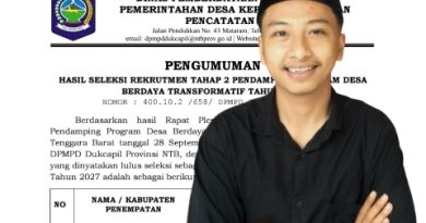 Seleksi Pendamping Desa Berdaya Pemprov NTB Dinilai Abaikan Prinsip Meritokrasi Gubernur